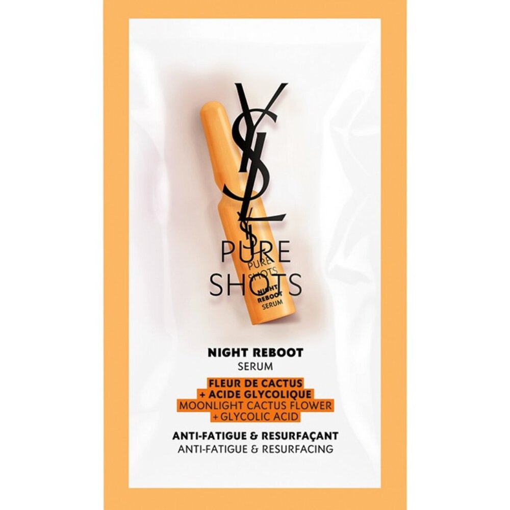 **5/$25** BEAUTY – YSL Pure Shots Night Reboot Resurfacing Serum